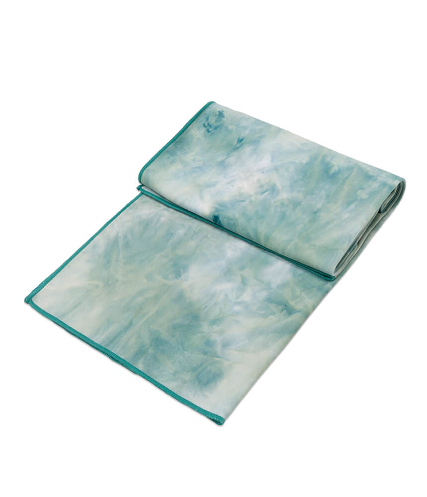 ผ้าปูทับเสื่อโยคะ Manduka รุ่น eQua&reg; สีเขียวลาย (72")